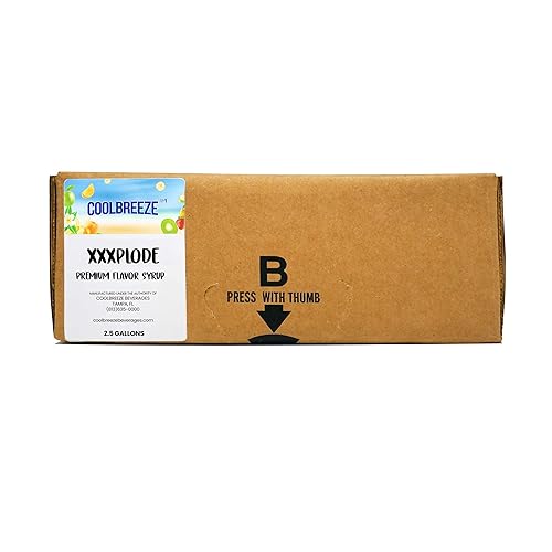 Coolbreeze Beverages Energy Drink Syrup, Concentrated Flavor Syrup - 2.5 Gallon BIB Bag in Box - Xxxplode