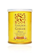 Sunny Ville Golden Ginger Herb Drops Lemon (sugar free), 100 Gram / 3.5 Oz