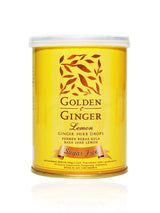Sunny Ville Golden Ginger Herb Drops Lemon (sugar free), 100 Gram / 3.5 Oz