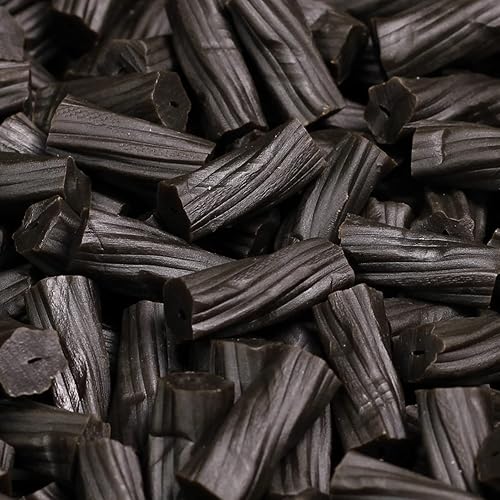 Black Licorice Bits by Its Delish, 3 lbs Bulk Bag | Black Licorice Twist Nibs Kosher Candy