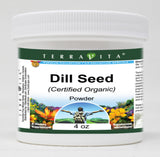 Dill Seed (Certified Organic) Powder (4 oz, ZIN: 518596) - 3 Pack