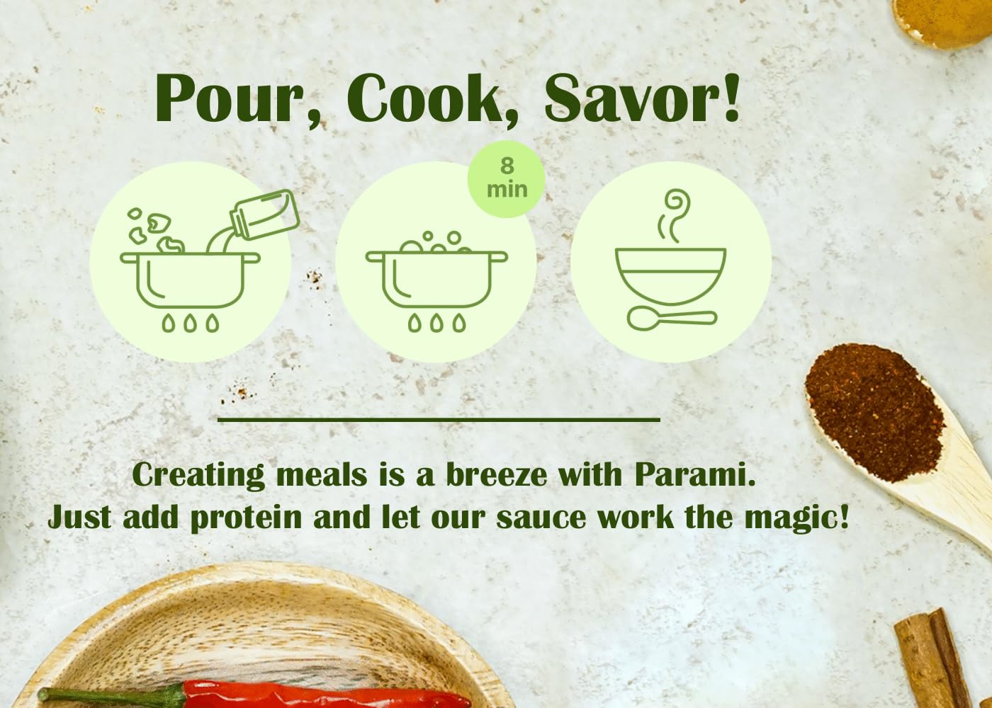 Parami Thai Curry Sauce Size 16 OZ (Gluten Free, Dairy Free, Nut Free) (Pack of 3, Red)