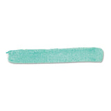 Rubbermaid Commercial Products HYGEN Flexible Microfiber Dusting Cover/Sleeve, 20 inch, Green, for Janitorial/Professional Cleaning/Dusting/Wiping