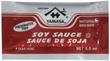 Yamasa, Soy Sauce, Full Flavor Japanese Brewed Soy Sauce Packets, 500 5.5ml Individual Portion Packs