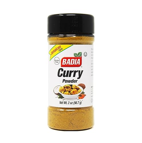 Badia Curry Powder, 2 oz - Mild and Aromatic Blend of Spices for Rich and Flavorful Dishes