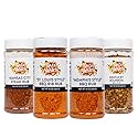 Spice Madness - 4-PC TASTE OF AMERICA BUNDLE - Premium BBQ Spice Rubs - Authentic American Flavors - St. Louis, Memphis, Kentucky Bourbon, Kansas City