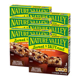 Nature Valley Granola Bars, Sweet and Salty Nut, Dark Chocolate Peanut & Almond, 1.2 oz, 6 ct (Pack of 6)