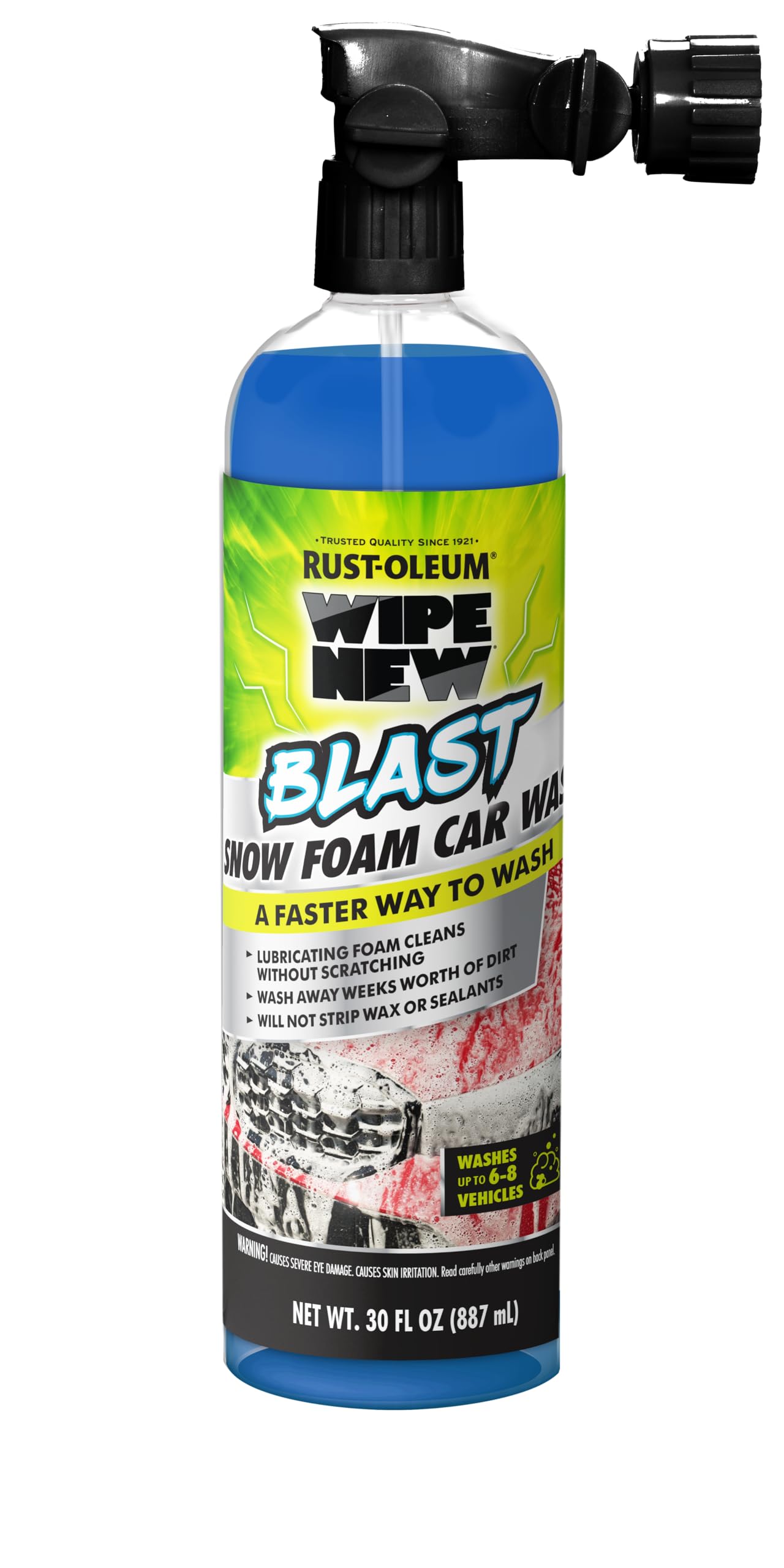 Wipe New BLAST Snow Foam Car Wash, 30 oz