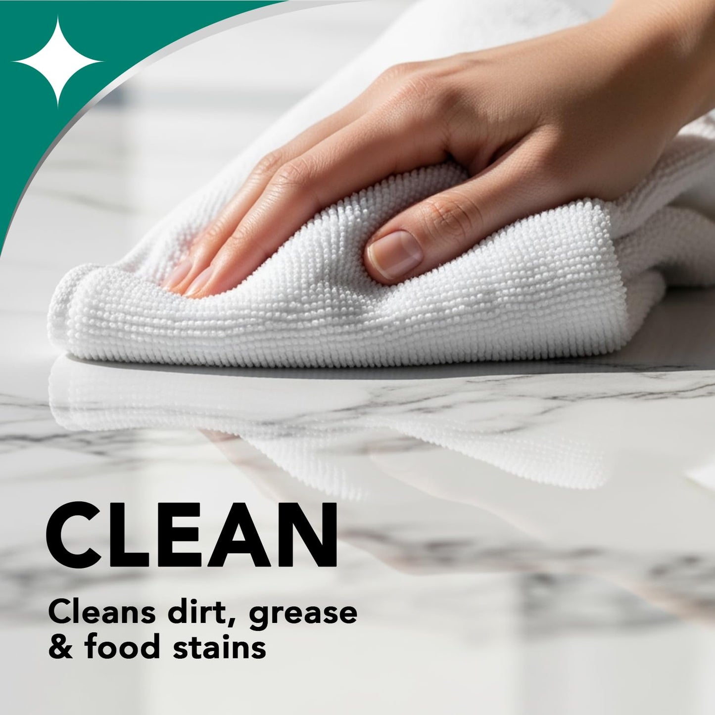 Weiman Disinfecting Granite and Stone Countertop Cleaner and Polish - Safely Cleans & Shines Marble, Quartz Quartzite Slate, Limestone, Corian
