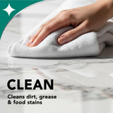 Weiman Disinfectant Granite Daily Clean & Shine (2 Pack with Polishing Cloth) Safely Clean Disinfect and Shine Granite Marble Soapstone Quartz