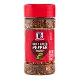 McCormick Seasoning Blend, Red & Green Pepper, Mildly Spicy Seasoning Featuring Red Peppers, Jalapeño Peppers, Green Bell Peppers & Sweet Chili Flakes