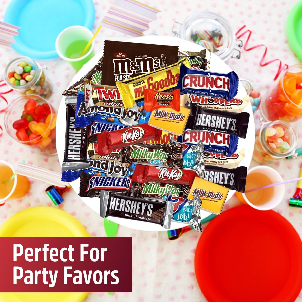 Chocolate Candy Variety Pack, Bulk Chocolate Candy For Parties, 5 LB Assorted Chocolate Candy Variety Pack, Delicious Mixed Chocolate Candy Assortment