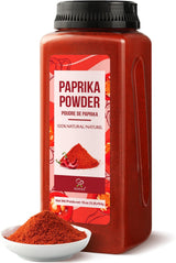 Soeos Paprika Powder, 16 oz (Pack of 1), Sweet Paprika Seasoning for Marinade, Cooking, Grilling, Dipping, Perfect for Chicken, Pork, Beef
