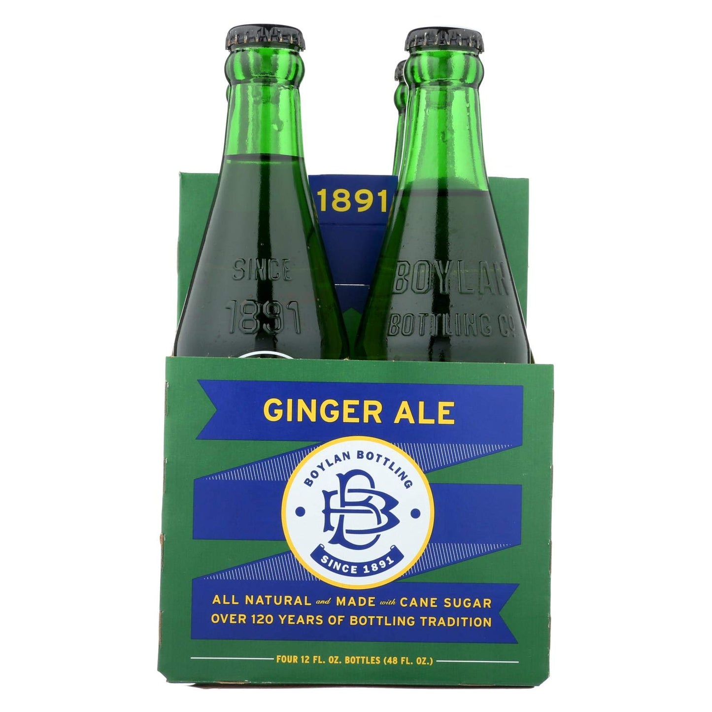 Boylan, Soda Ginger Ale 4Pk, 46.4-Fluid Ounce (6 Pack)