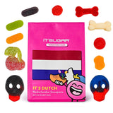 IT'SUGAR IT'S DUTCH Candy Mix, Assorted Dutch Sweets, Winegums, Sour Cherries, Red & Black Berries