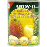 Fruits in Syrup (Rambutan with Pineapple) - 20oz (Pack of 6)