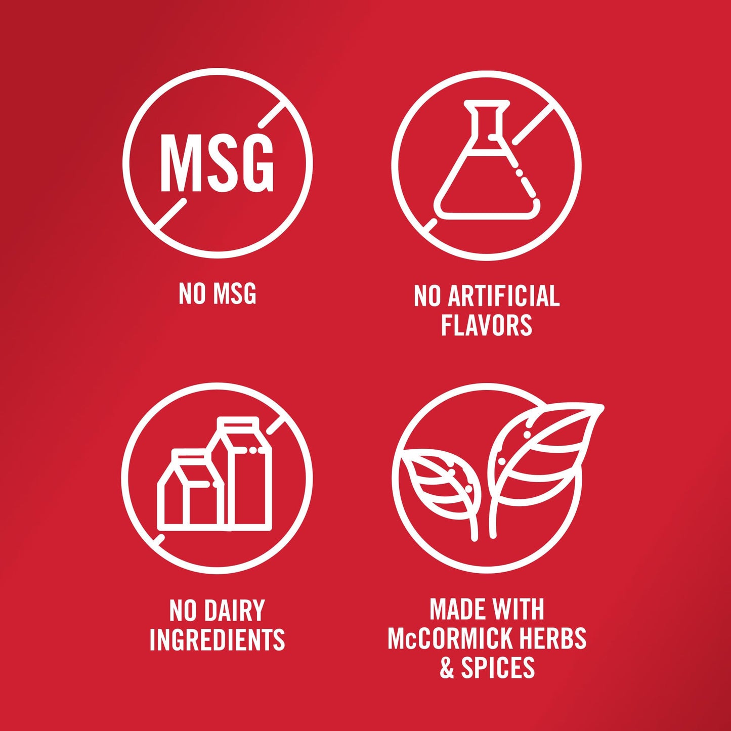 McCormick Taco Seasoning Mix, Original, No MSG Added, No Dairy Ingredients, No Artificial Flavors, For Tacos, Nachos, Fajitas and More, 24 oz