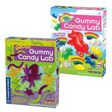 Thames & Kosmos Gummy Candy Experiment Kits | 2-Pack Bundle | Rainbow Gummy Candy Lab & Gross Gummy Candy Lab | Sweet Science STEM Activity Kits |