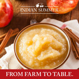 Indian Summer Premium Chunky Applesauce Made from US Apples and American Growers (Chunky Original, 23 Ounces Each, Pack of 2)