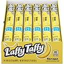 Laffy Taffy Rope Candy, Banana Flavor, 0.81 Ounce Ropes (Pack of 24)