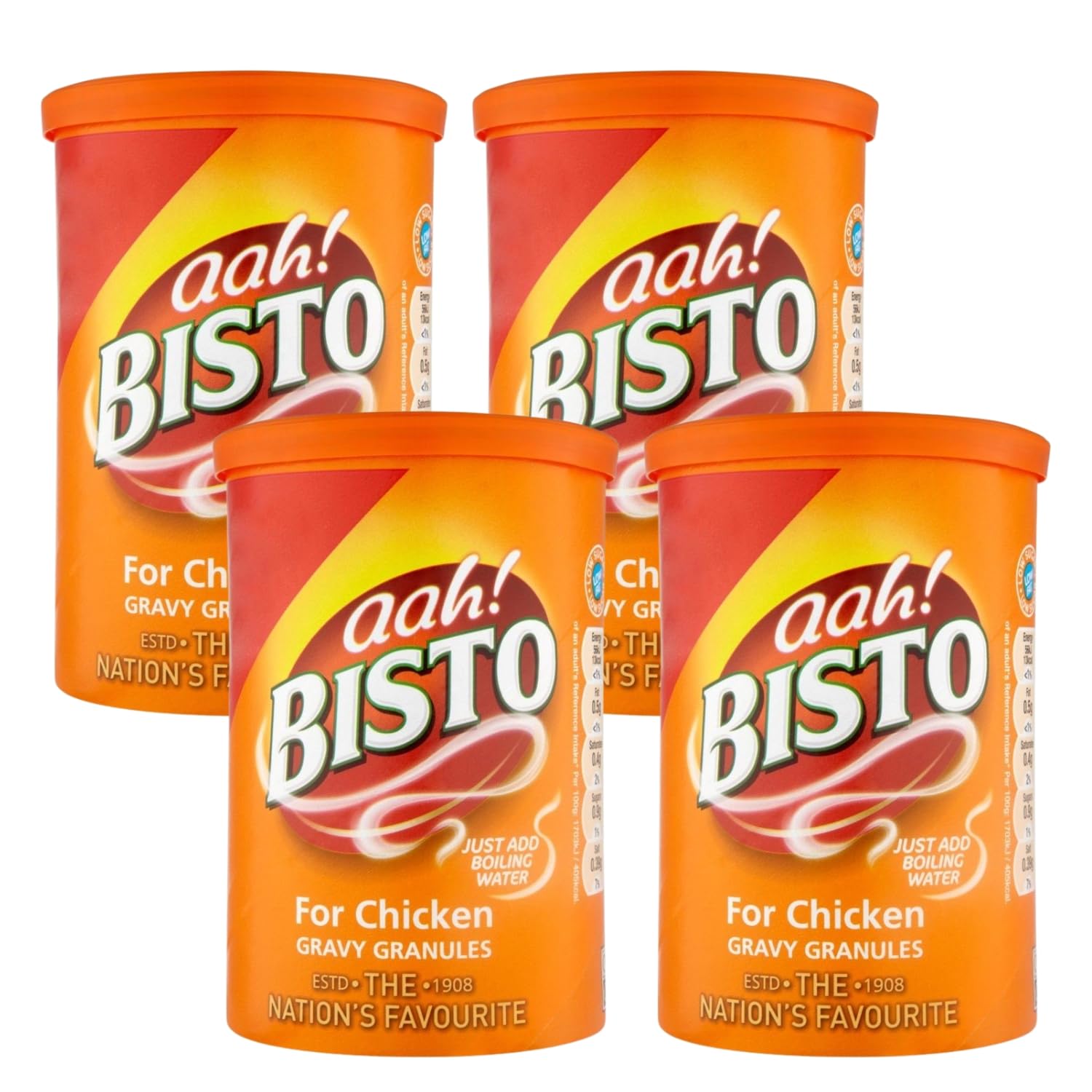 Bisto Chicken Gravy Granules 5.9 Ounce Canister (Pack of 4)