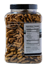 Sesame Sticks Original 1 lb. By Medley Hills Farm in Reusable Container - Delicious and Fresh Sesame Sticks Snacks - Ideal for Midday Snacking