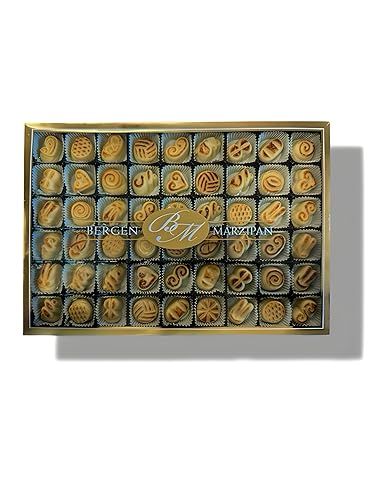 Toasted marzipan Assorted Bulk tray (54 PIECE BOX) 18oz