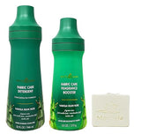 Bath & Body Works Vanilla Bean Noel Fabric Care Detergent and Fragrance Booster Duo Set with a Natural Oats Bar Soap