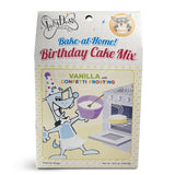 The Lazy Dog Cookie Co. Bake-at-Home Birthday Cake Mix Vanilla with Confetti Frosting Dog Treats, 12 oz.
