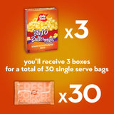 Jolly Time Blast O Butter, Ultimate Movie Theater Butter Microwave Popcorn, 1.5oz Personal Bag, 10 Bags Per Carton (Blast O Butter Minis, 1.5 Ounce