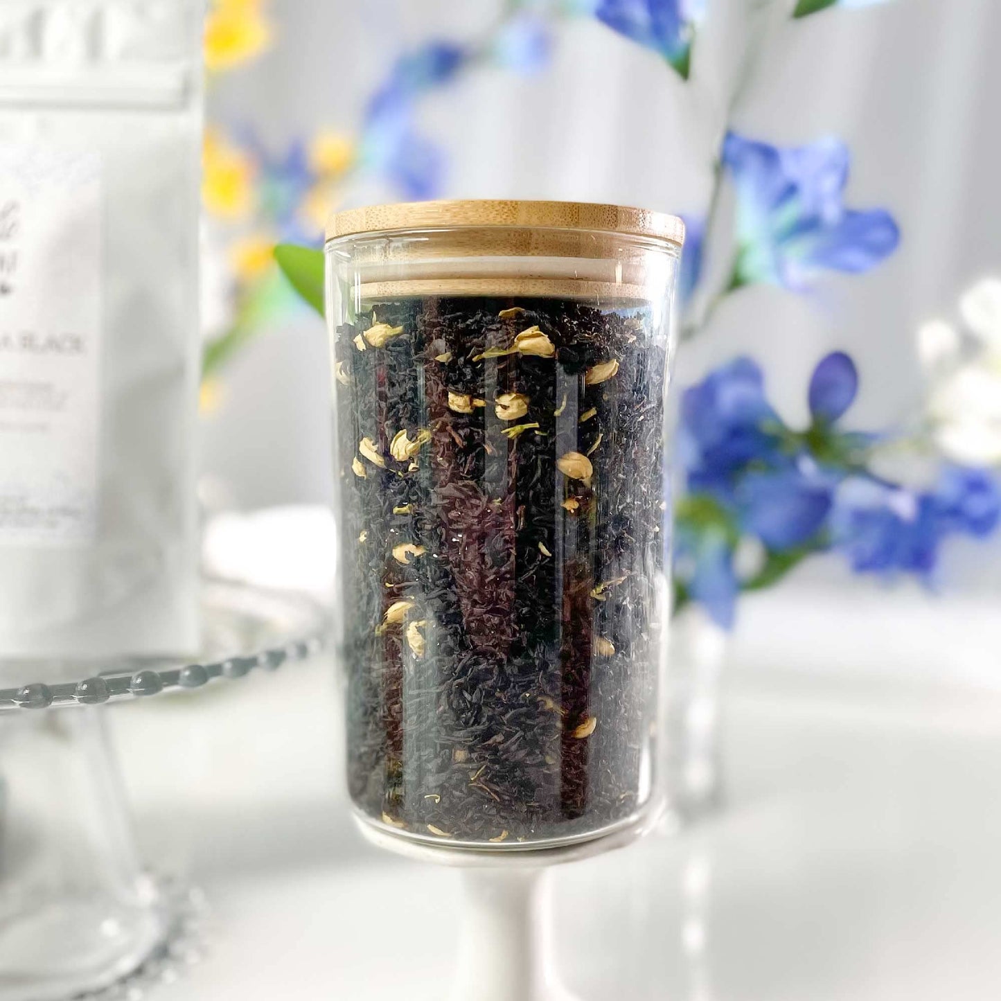 Simple Loose Leaf Vanilla Black Tea - Premium Loose Leaf Tea Sampler, All-Natural High Caffeine Black Tea | Sweet & Bold, Hand Packaged in USA, 4 oz