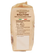 Pastificio Bragagnolo, Rigatoni 843 Bronze-Drawn, 100% Italian Pasta, Made with Durum Wheat Semolina Flour, Non GMO (1 Pound Bag) - Consistently al