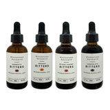 Woodford Reserve Bourbon Bitters Bundle: Aromatic, Spiced Cherry, Orange, and Chocolate Cocktail Bitters - 2 oz Each