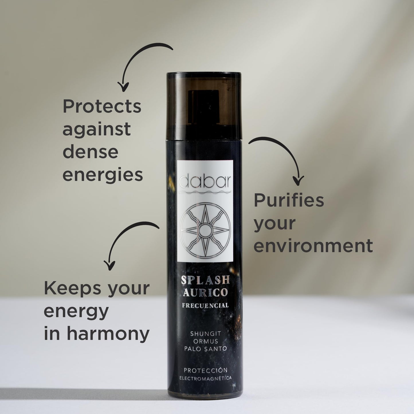 Ormus Patagonia Dabar Frecuencial - Splash AURIC SHUNGIT Protection - 100ML- Shungite, Ormus & Lignum Vitae Spray