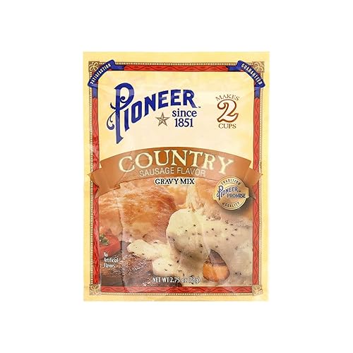 Pioneer Brand Country Gravy Mix, Sausage, 2.75 oz