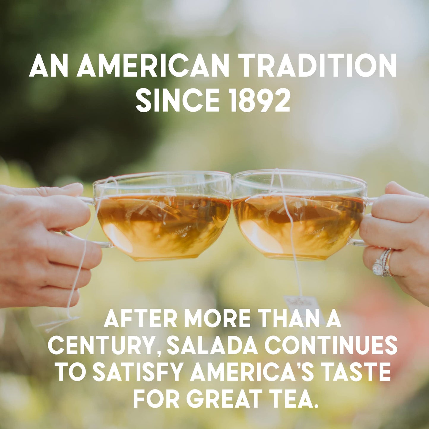 Salada Green Tea Decaffeinated with 40 Individually Wrapped Tea Bags Contains Caffeine Brew Hot Flavored Rich in Antioxidants Zero Calories