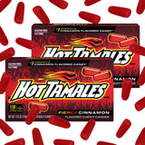 Hot Tamales Fierce Cinnamon Candy, 2 Pack Hot Cinnamon candy 4.25oz Each, Ideal for Cinnamon Candy Lovers and Fans of Hot Tamales, Perfect Hot Tamales