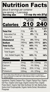 Anthony's Organic Pancake Mix, 1 lb, Dairy Free, Gluten Free, Non GMO