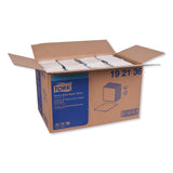 Tork 192136 Heavy-Duty Single-Ply 1/4-Fold Paper Wipers, White