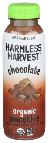 Harmless Harvest, Organic Chocolate Coconut Smoothie, 10 Fl Oz Bottle