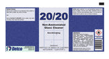 DETCO 20-20 Non-Streaking, Non-Ammoniated Glass Cleaner
