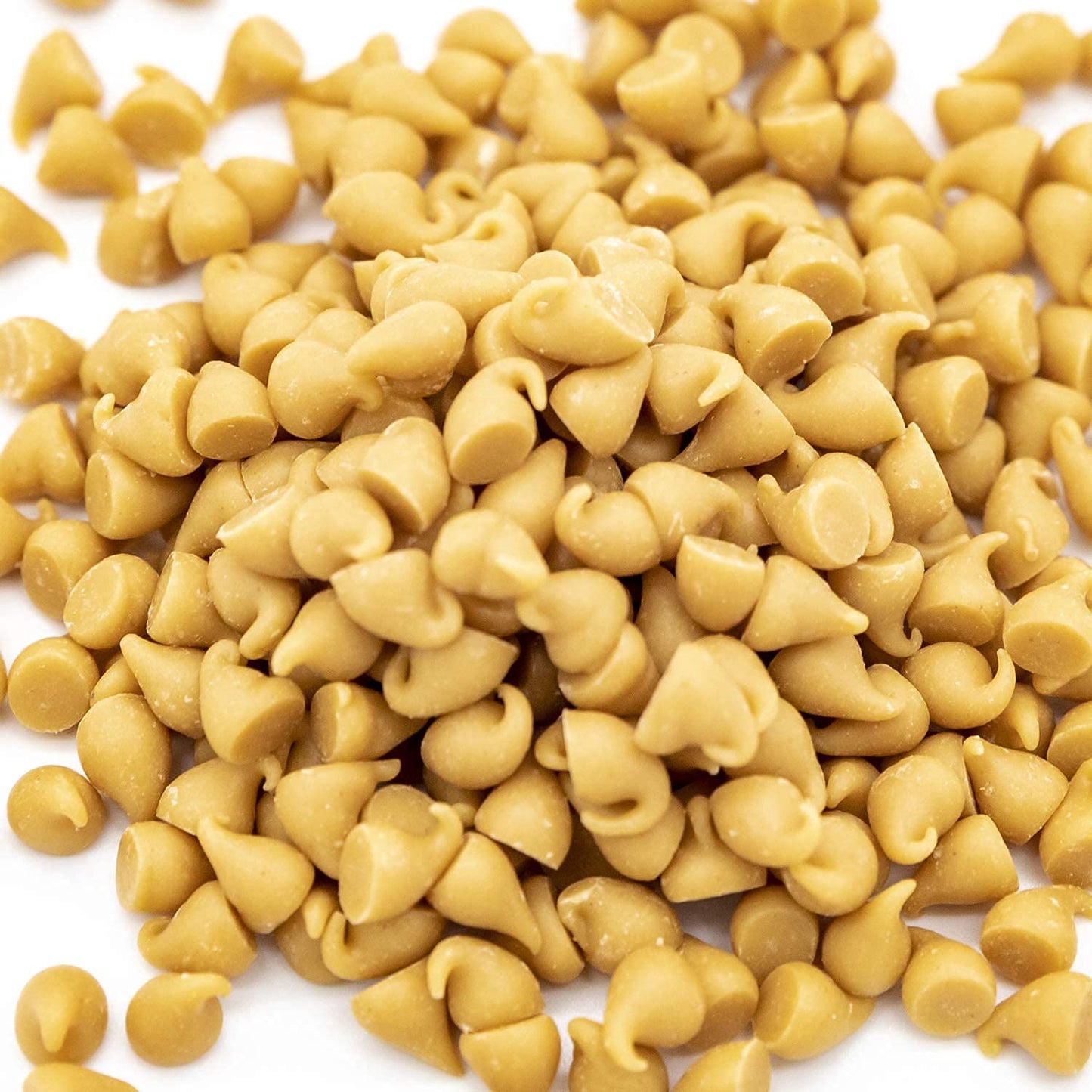 Mini Peanut Butter Drops, Bulk Size, Baking Chips (1 lb. Resealable Zip Lock Stand Up Bag)