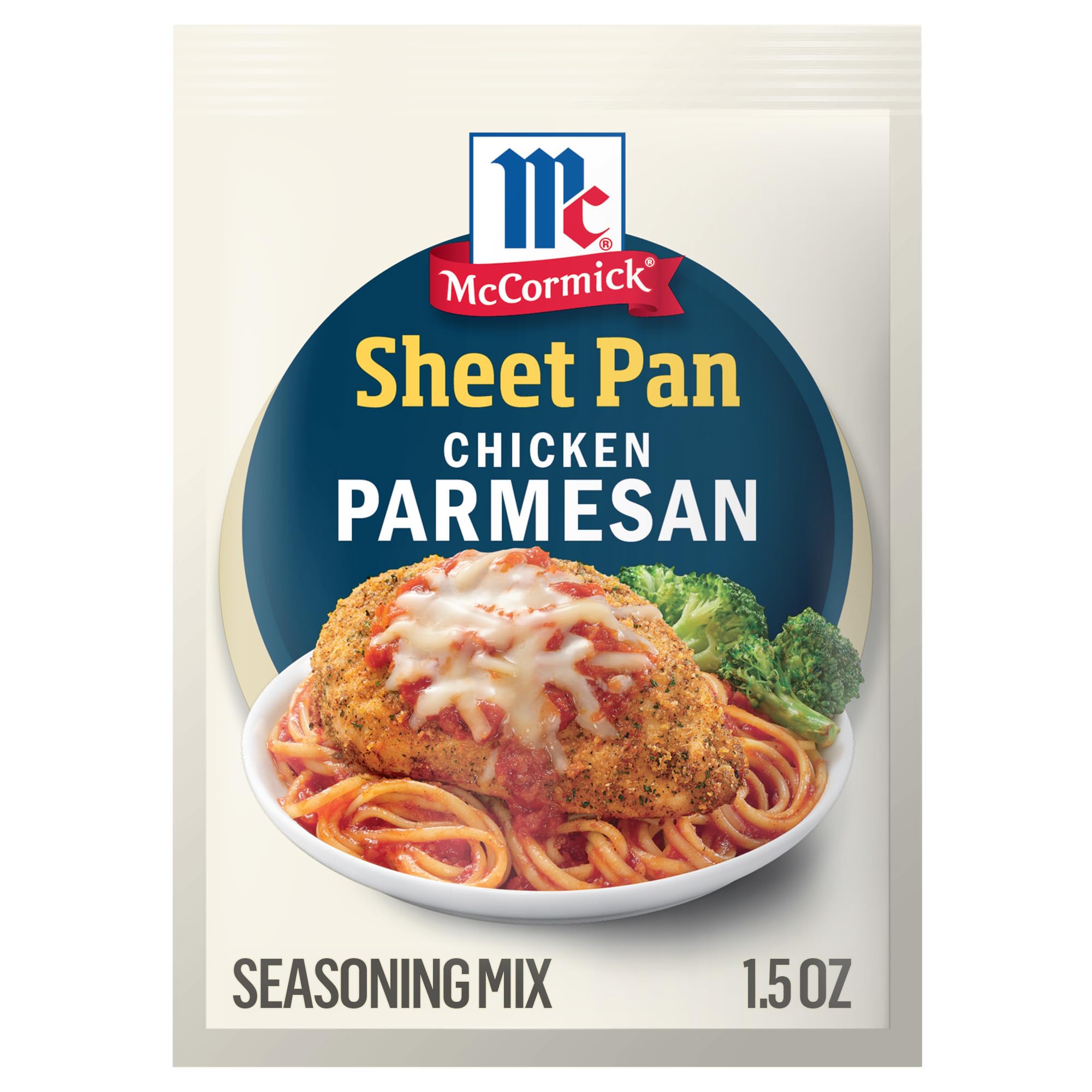 McCormick One Sheet Pan Chicken Parmesan Seasoning Mix, 1.5 oz