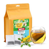 Dandelion Leaf & Root Tea bags, Natural Dandelion Herbal Tea, Non-GMO - Caffeine-Free, 50 Teabags, 2g/bag (Dandelion Leaf & Root)