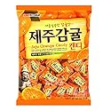 Korean Assorted Popular Fruit Flavored Candy Pieces (Jeju Orange)