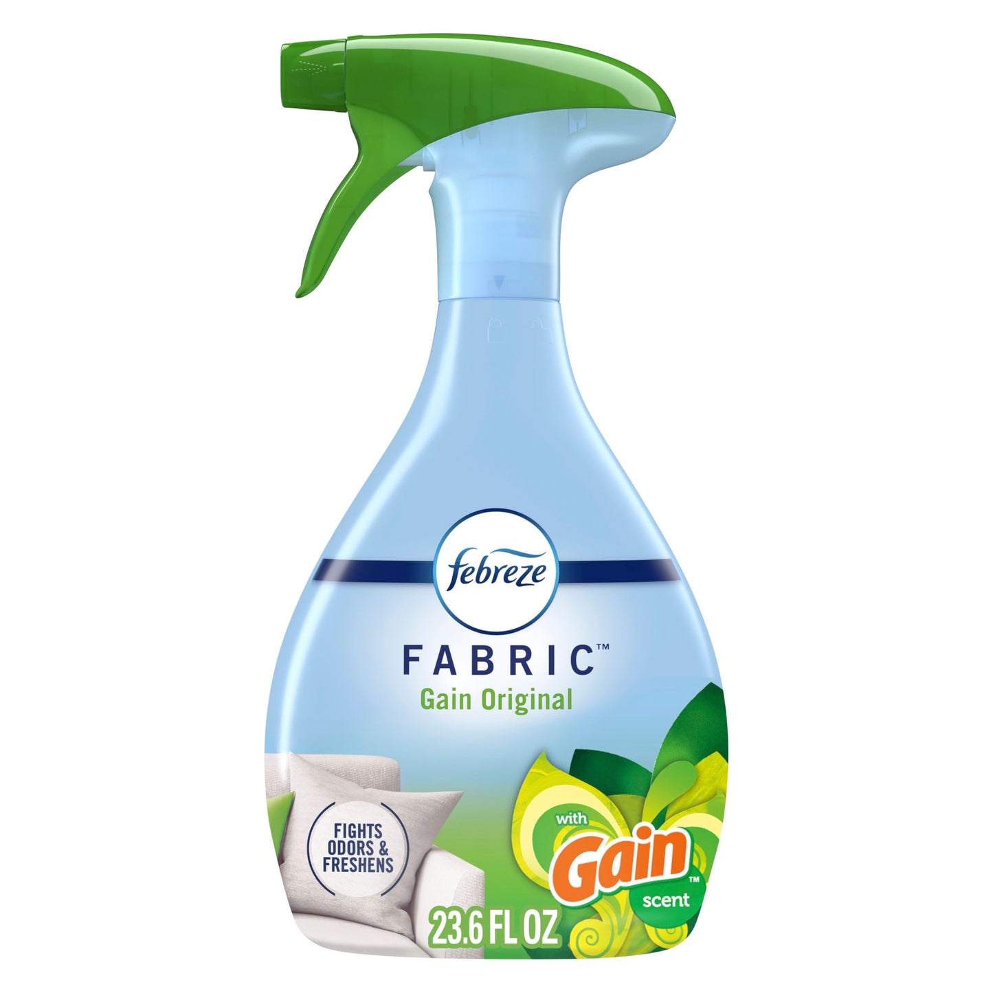 Febreze Fabric Spray Air Freshener, Odor-Fighting Fabric Refresher, Sneaker Balls Alternative, Couch Cleaner, Linen Spray, Multi-Use, Gain Original