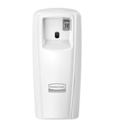 Rubbermaid Commercial Microburst 9000 Aerosol Odor Control LCD Dispenser, White, for Restaurants/Hotels/Schools/Airports/Offices