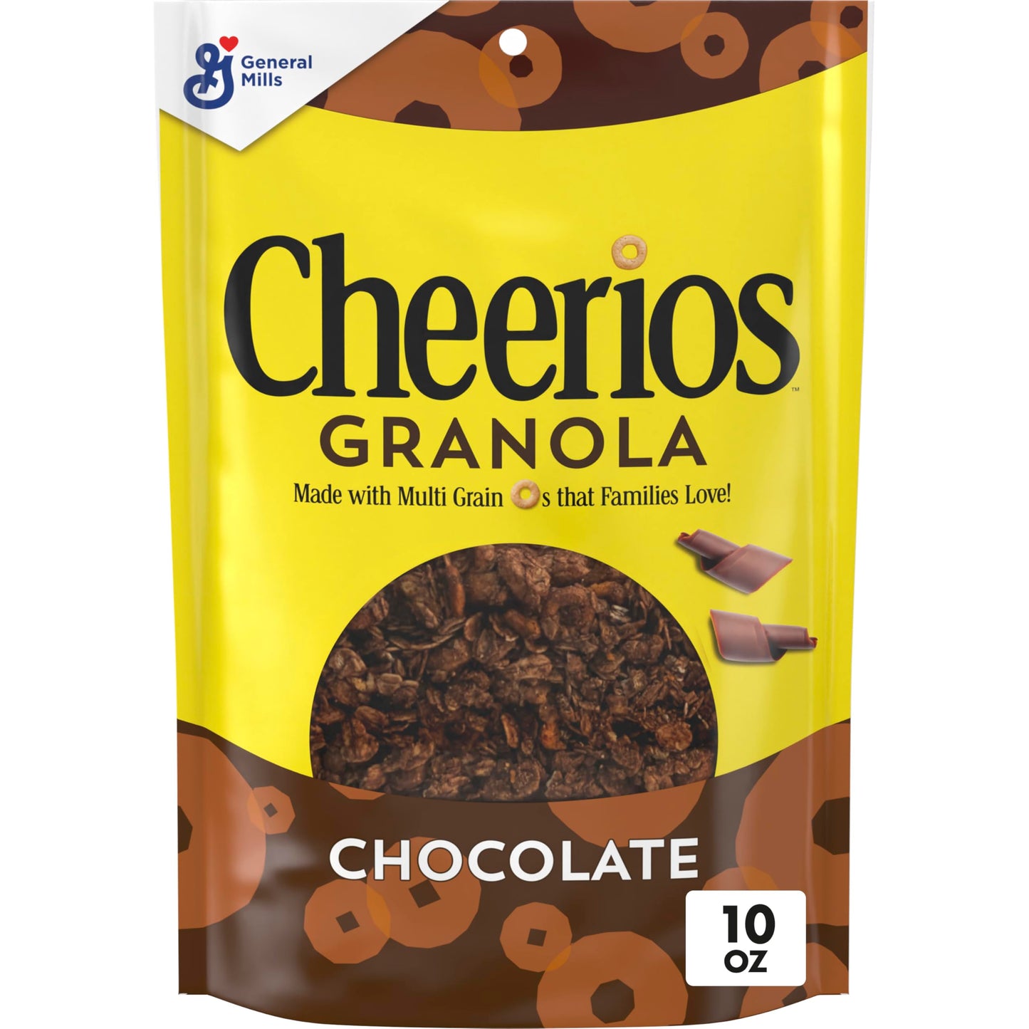 Cheerios Granola, Chocolate, Good Source of Fiber, Excellent Source of 9 Vitamins and Minerals, 10 oz