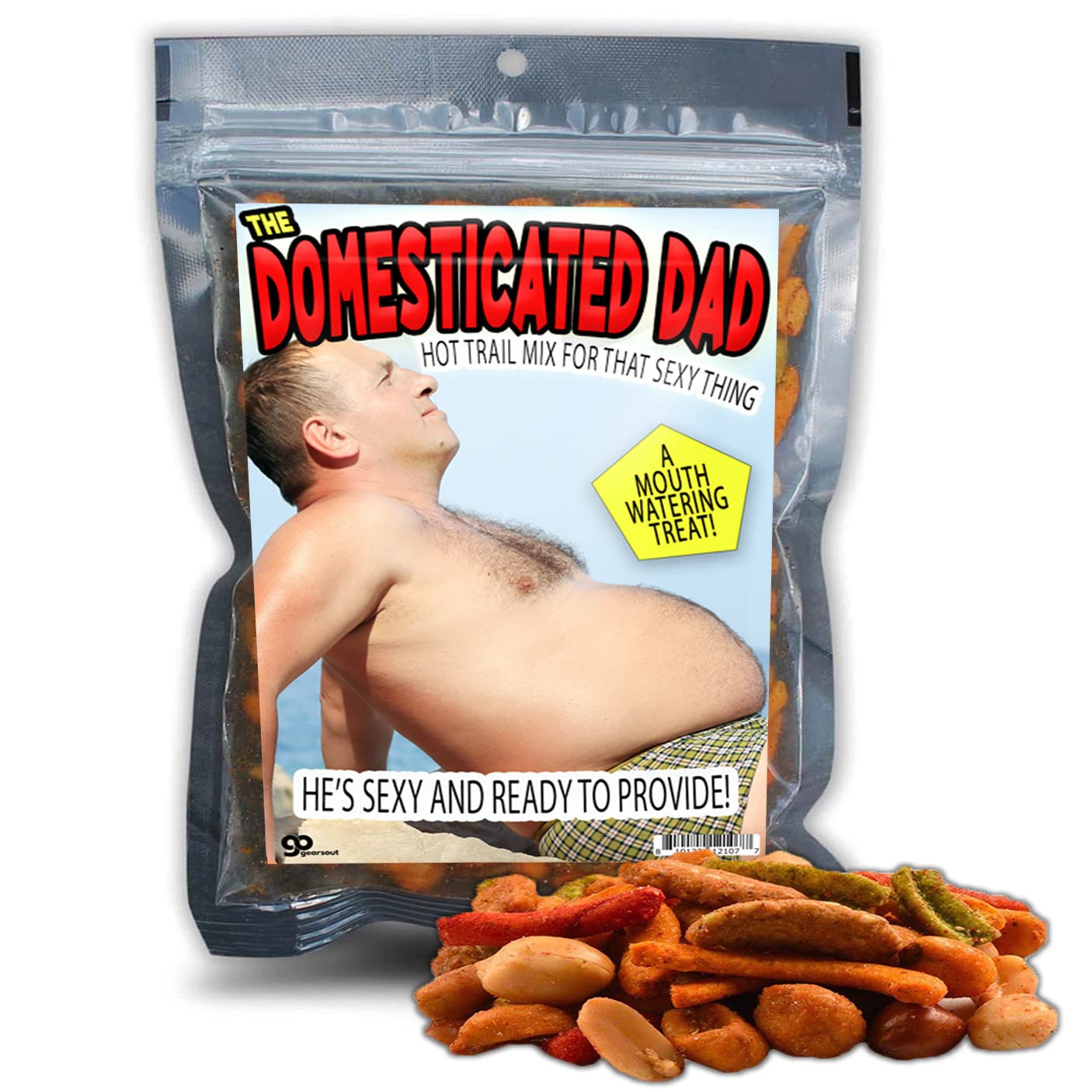 Domesticated Dad Trail Mix - Hot Trail Mix for That Hott Thing - Funny Gifts for Dad - Gift Ideas for My Dad - Fathers Day Presents for Men - Joke