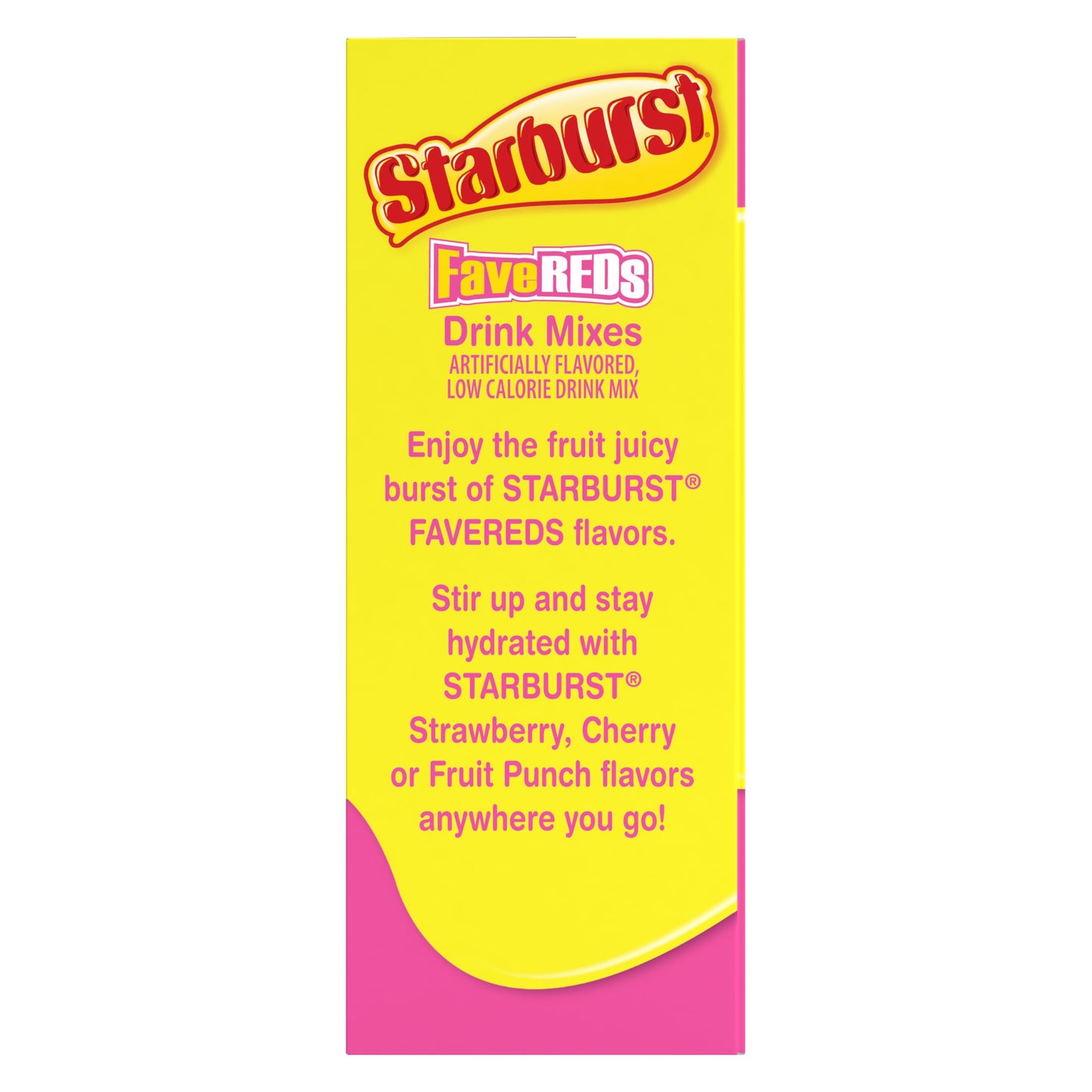 SINGLES TO GO! Starburst Variety Pack, Watertok Powdered Drink Mix, Includes 3 Flavors, Strawberry, Cherry And Fruit Punch 1 Box (30 Servings)